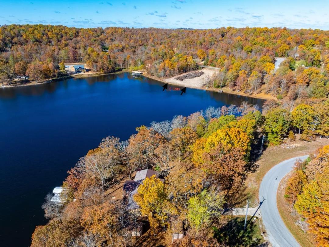RARE FIND! 3 Adjoining Waterfront Lots on Diamond Lake | 814, 816 & 818 Lynwood Ave, Horseshoe Bend, AR