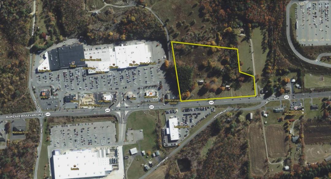 AUCTION 8.36+/- Acres Commercial Land Along Route 443
