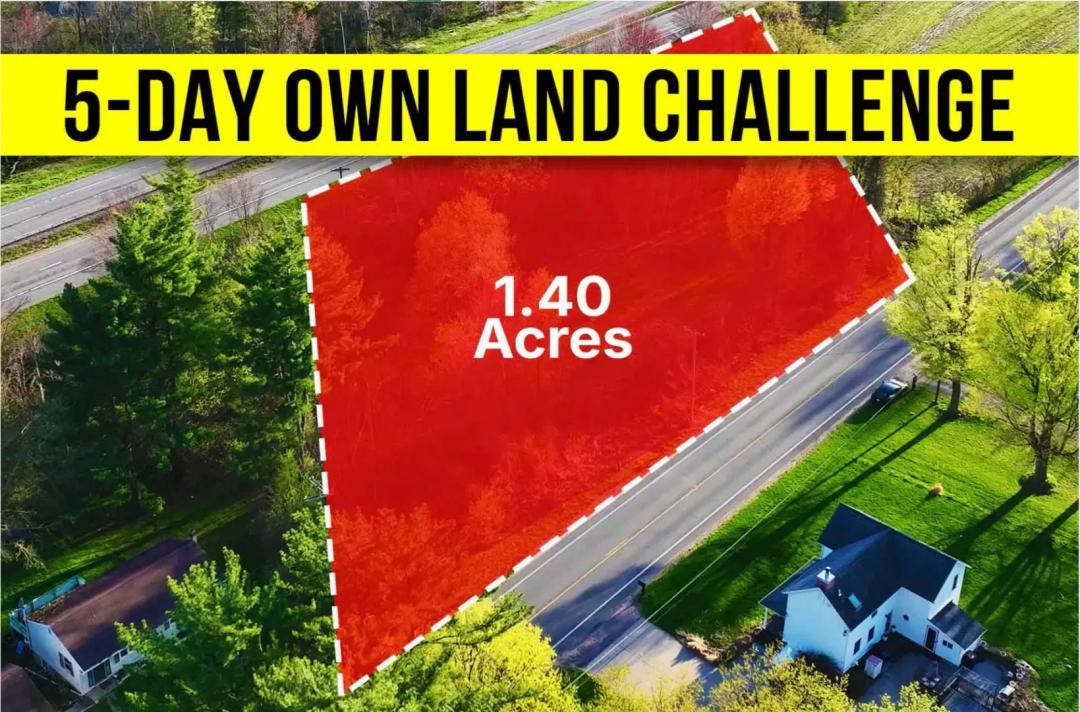 1.4-Acre NY Lot - Road Access, Power & Water Nearby, No Time Limit to Build