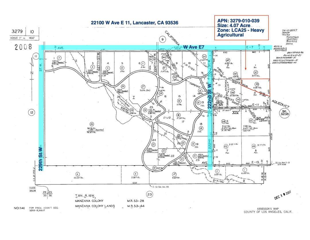 22100 West Ave E-11, Lancaster, CA 93536