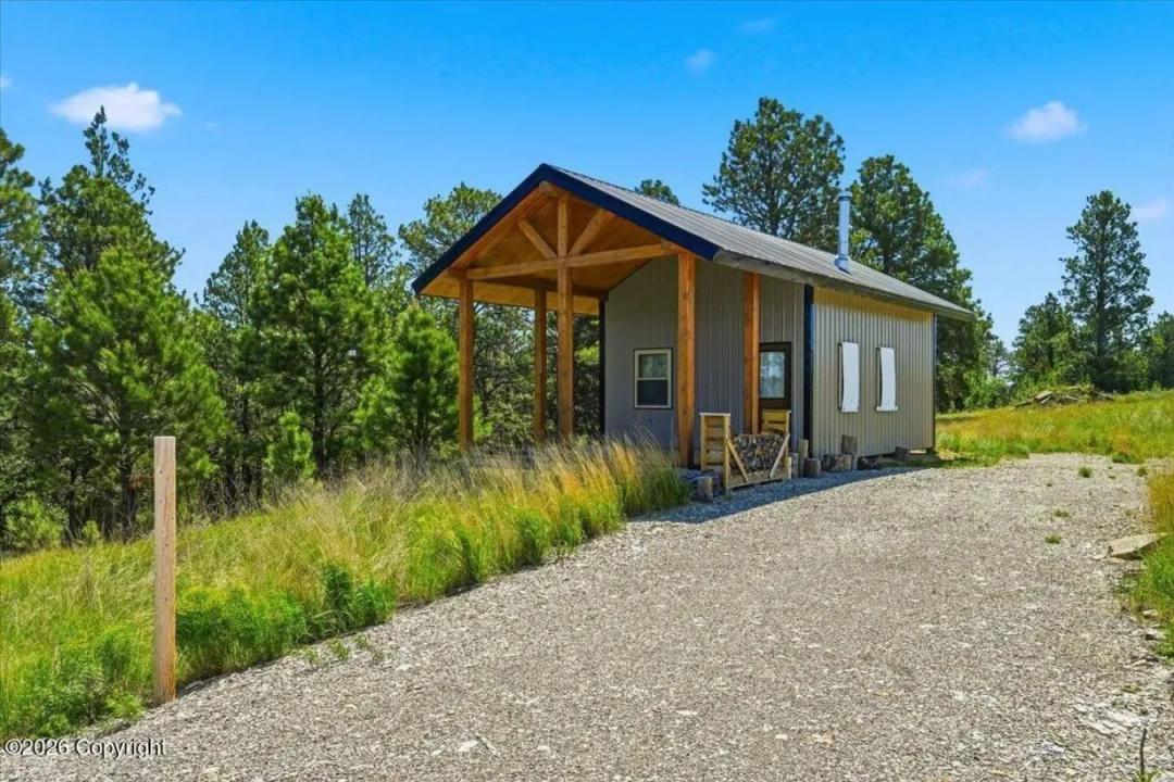 40 Acres with Secluded Off-Grid Cabin