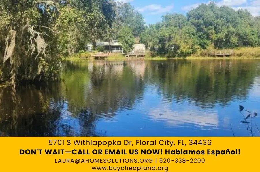 Manufactured Home Ready – Waterfront Lot with Canal Access