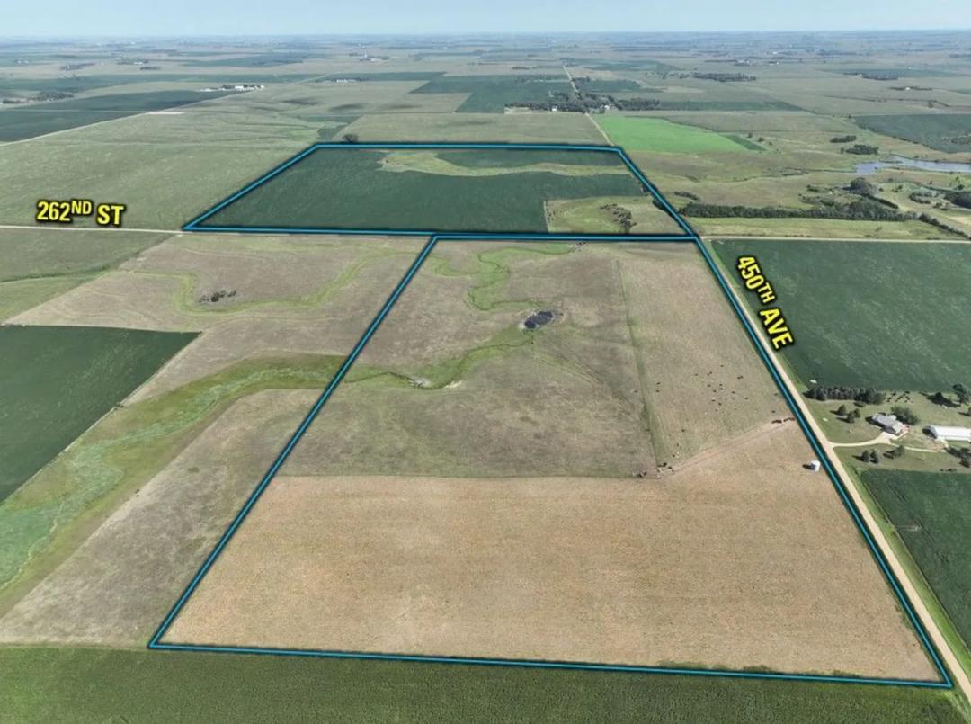 Listing #19768 - 238.53 acres in McCook County, SD