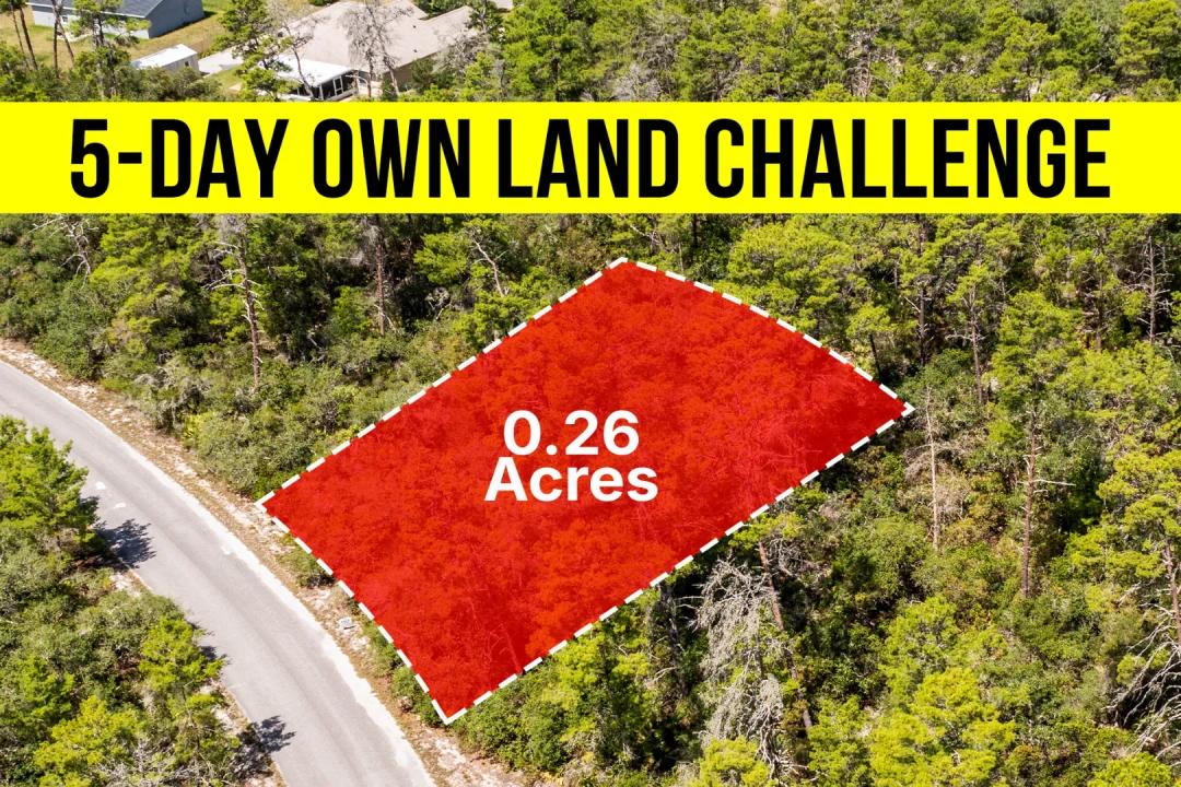 Own a 0.26-Acre Paved Road Lot in FL, Near Lake - Owner Financing