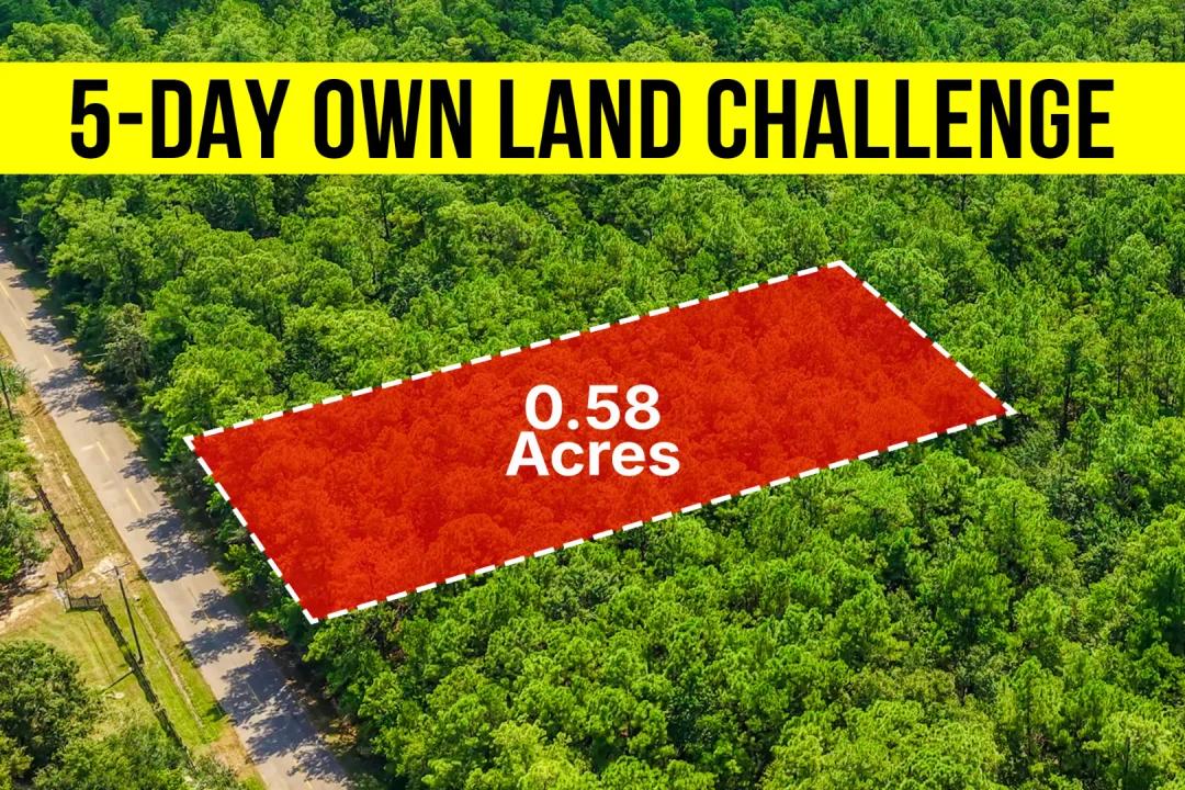 Own A 0.58-Acre Near the Gulf Coast, No HOA - Owner Financing