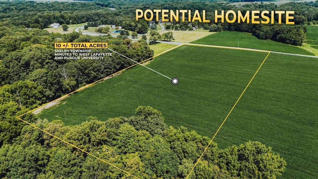 10.00 Acres at N 550 W