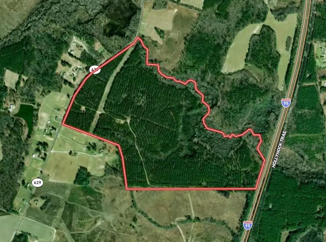 145 Acres of Recreational and Residential Land For Sale in Greensville County VA!