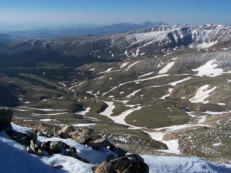 Patented Mining Claim on the Side of Mt. Sherman, a 14,000 ft peak