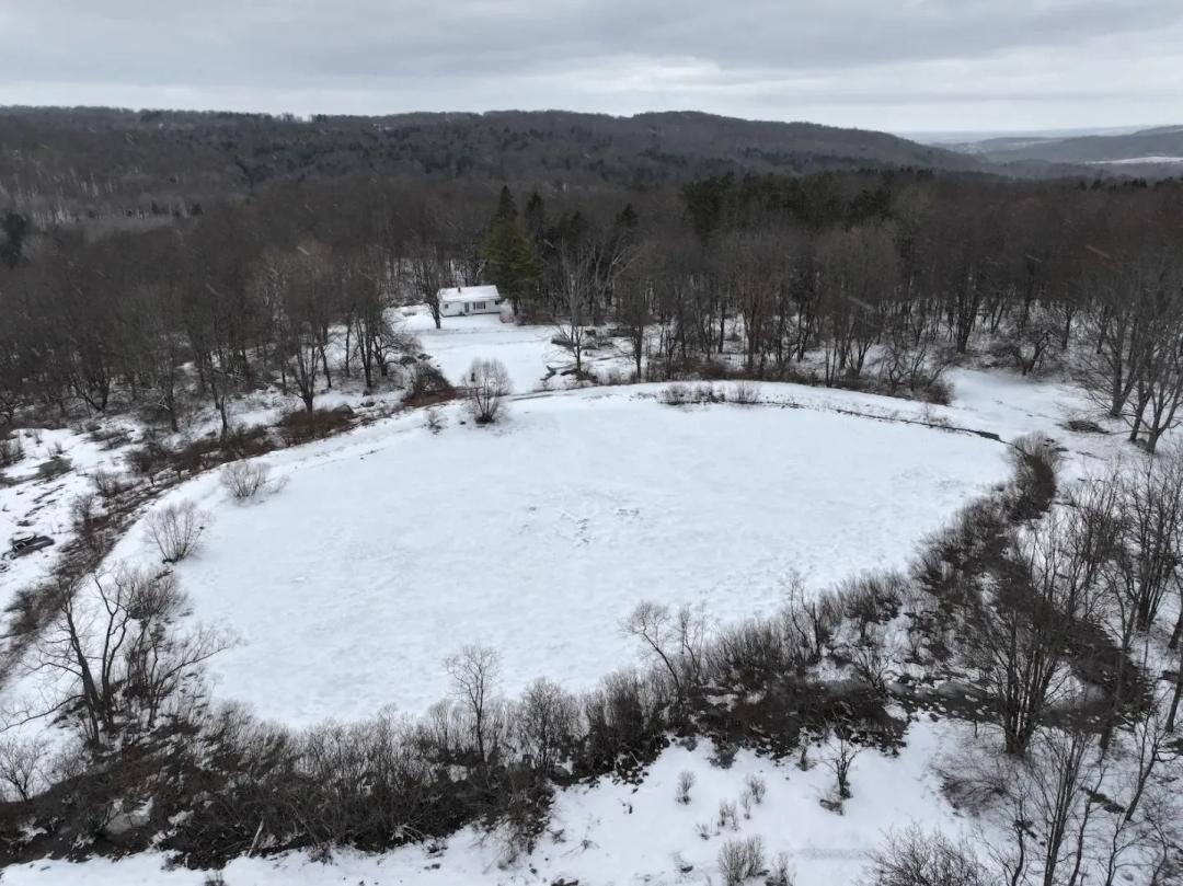 267 acres House with Pond, Woodlands and Creeks in West Valley NY 10020 McLaughlin Rd