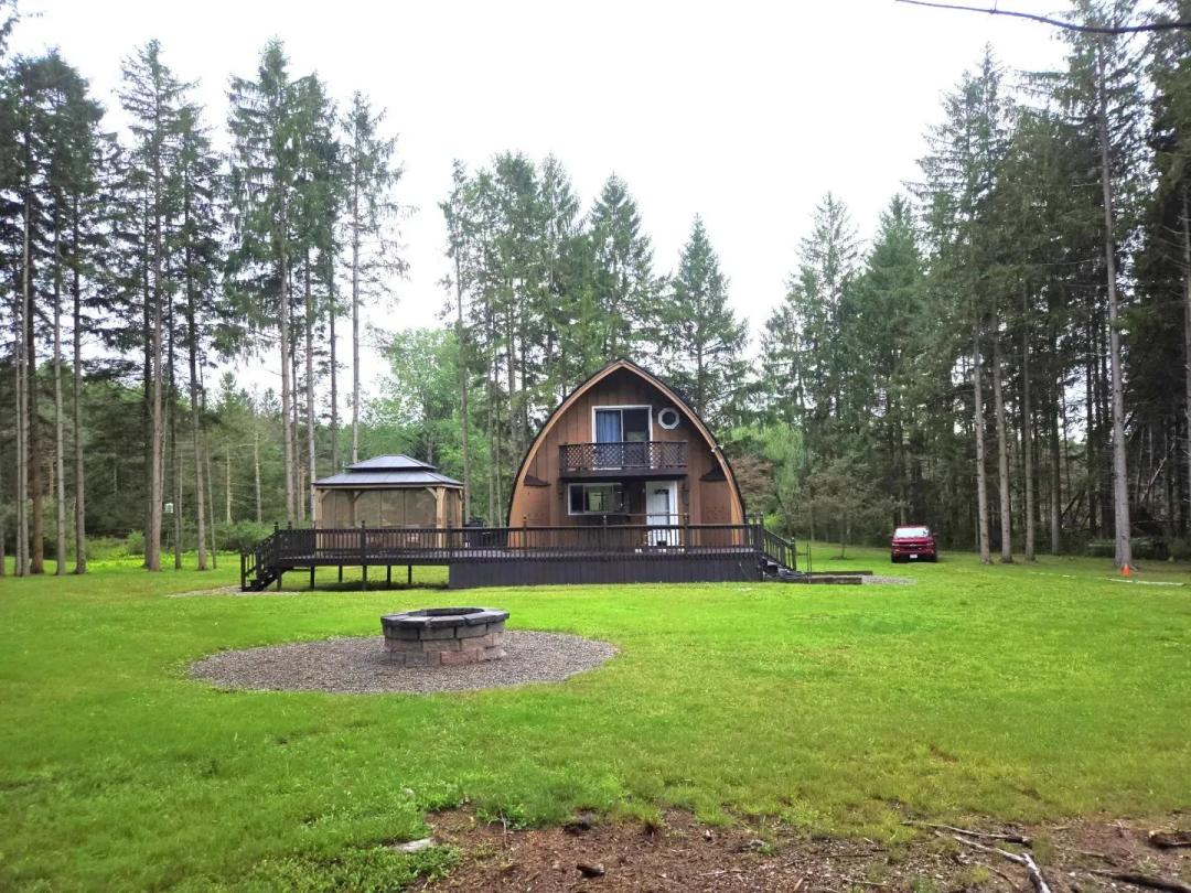A-Frame Home with Pond and Garage on 2 acres in Bliss NY 2979b Wing Street