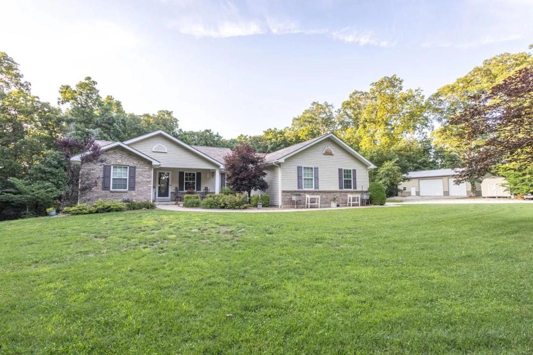 Private Country Retreat on 32± Acres with Home, Farmland, and Shop - Pike County