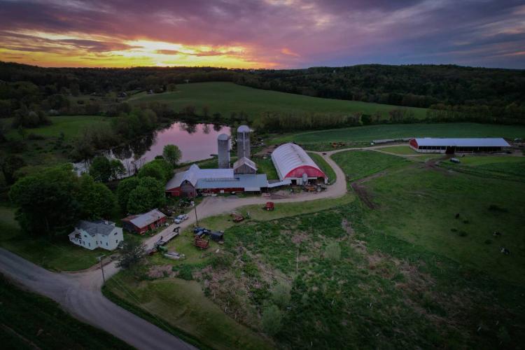 Turn-key Dairy Farm with Home, Multiple Buildings &amp; Milk Market