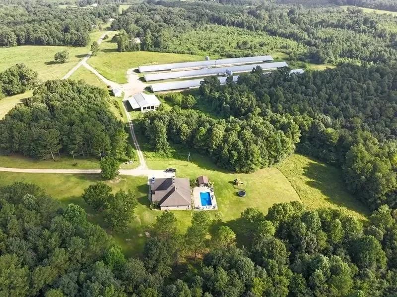 Robinson Broiler Farm – Three House Farm in Marion County, Alabama