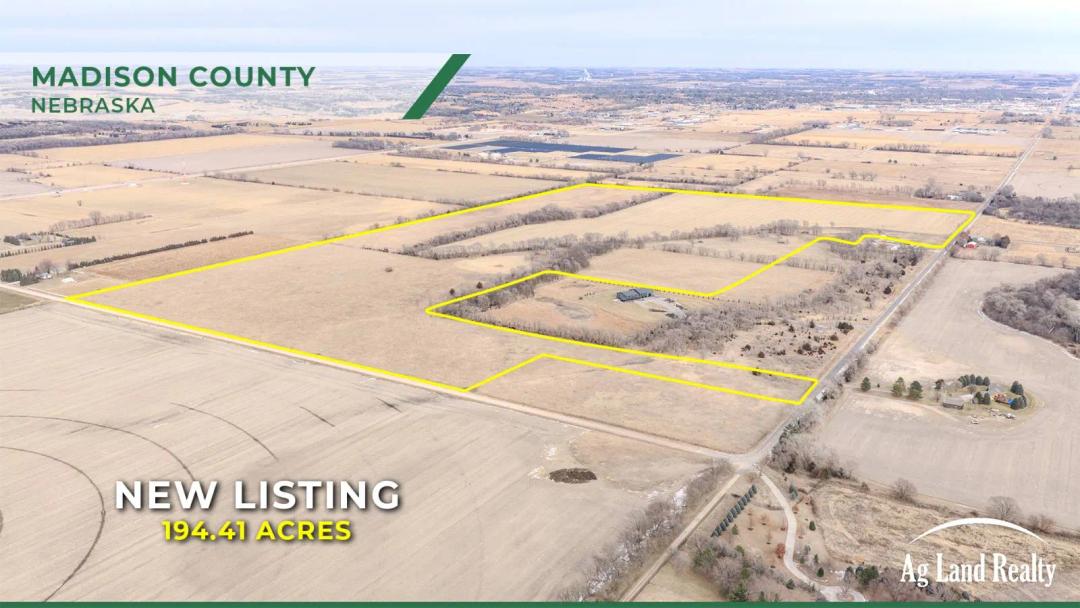 194.41 Acres Cropland, Pasture or Development Property, Norfolk
