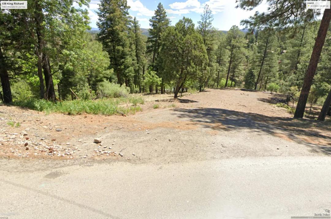Highly Desirable Ruidoso New Mexico Residential lot.  Trees
