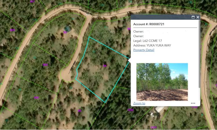 Large secluded Lot in cul-de-sac - Cripple Creek Mountain Estates
