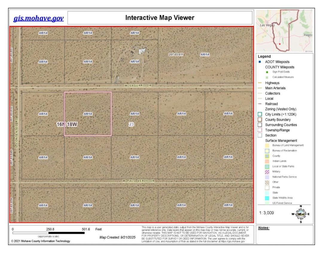 Vacant Lot in Yucca, AZ