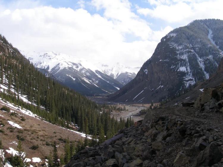 Eureka Colorado Mountain land *  Animas River frontage with county road access