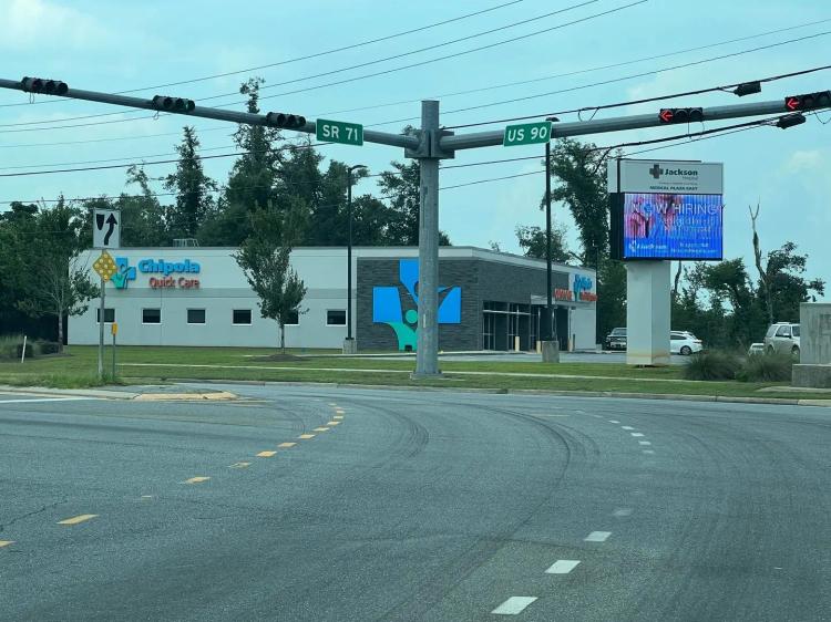 .68 Acre Commercial Land for Sale on High-Traffic Route in Marianna, FL