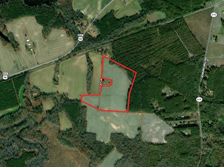 30 acres of Farm Land for Sale in Isle of Wight County VA!