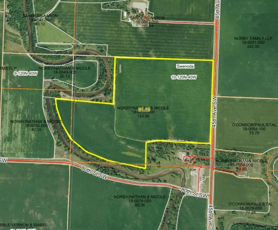 Quality Farmland for sale Swift County MN