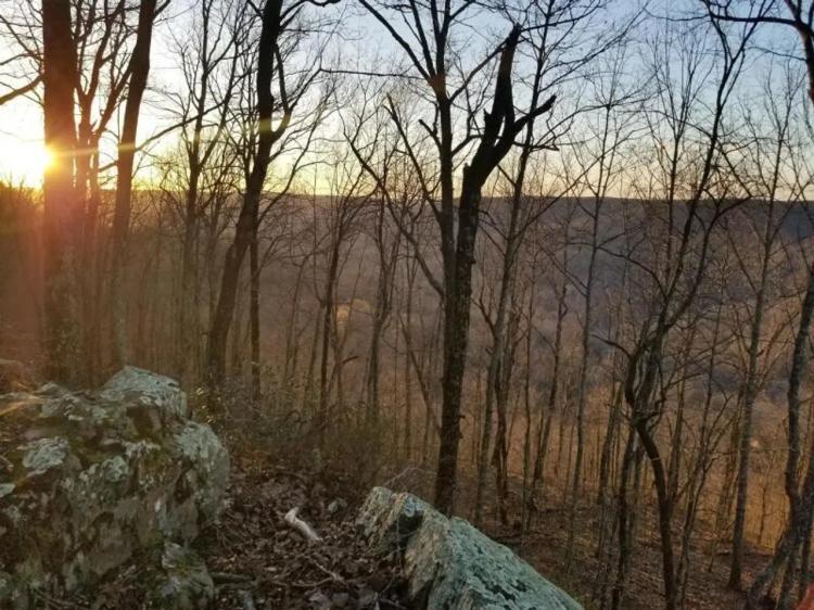 12+/-acres. Incredible bluff views with beautiful sunsets
