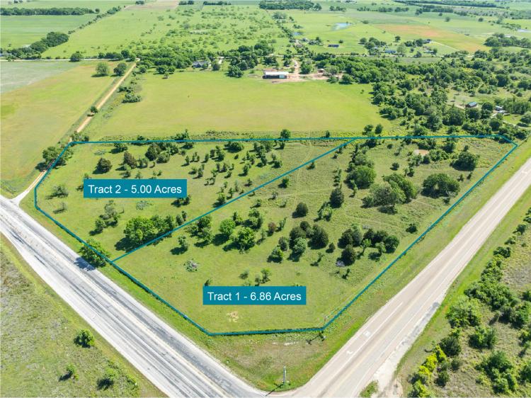 Tract 1 - 6.86 Acres - FM 933 & FM 2114, Hill County, Texas