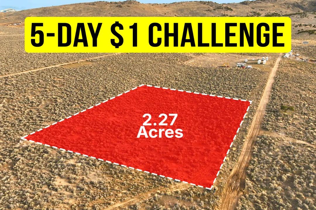2.27-Acre No HOA Lot in NV Desert Views Close to Pyramid Lake $1 Down