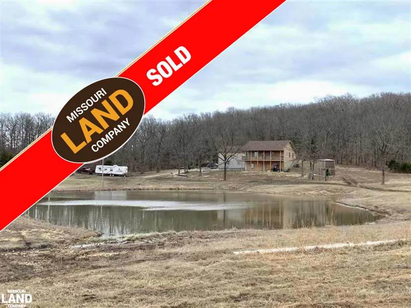 Secluded 46 Acres with Nice Home Dallas County Mo