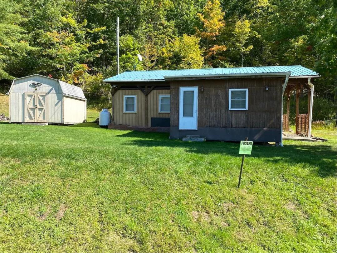 35 acres Hunting Camp bordering State Land in Belmont NY 5218 Saunders Hill Rd