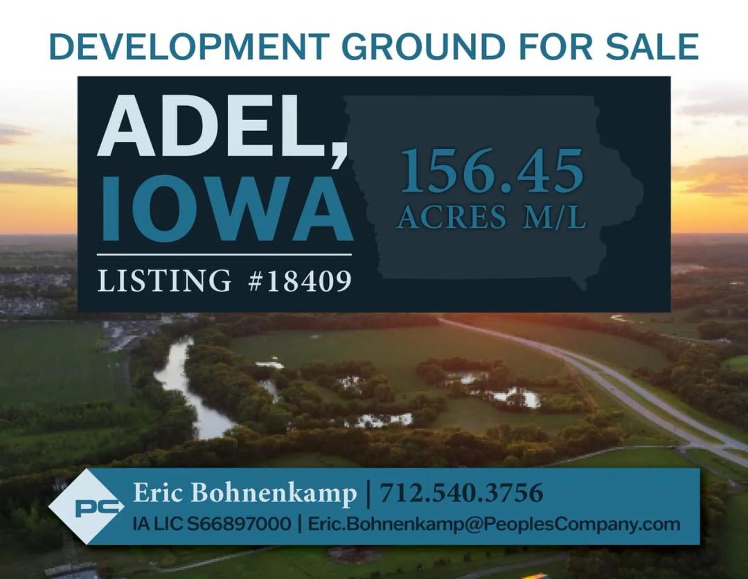 Listing #18409 - 156.45 acres in Dallas County, IA