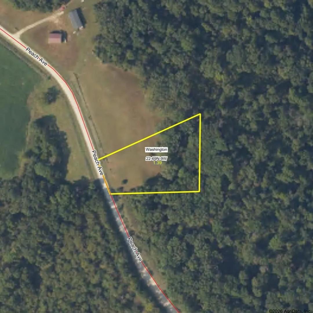 1.39 Acres m/l in Rural Van Buren County, Iowa – Ideal Country Building Site