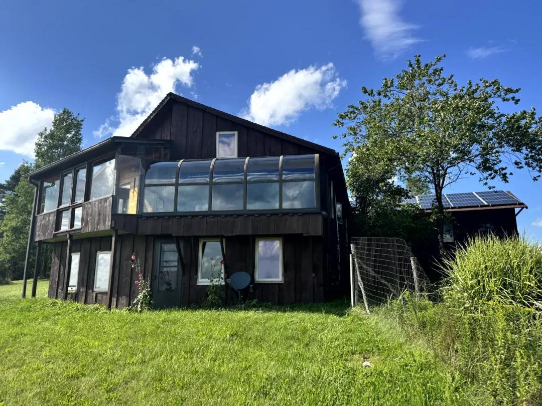 Rustic Post & Beam Home with Panoramic Southern Tier Views