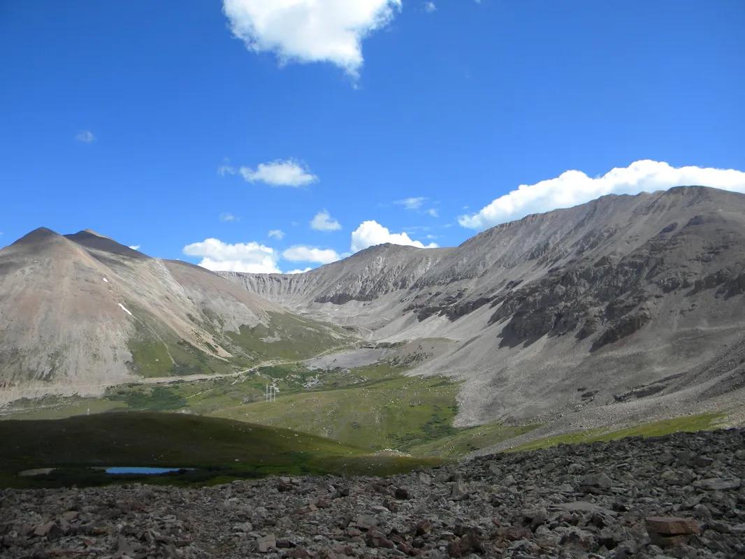 Patented Mining Claim on Side of Mount Sherman