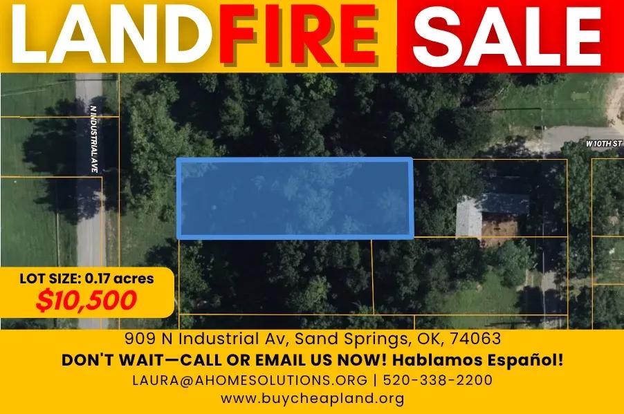 Affordable Tulsa-Area Lot Allowing Manufactured Homes - Priced to Sell Fast!