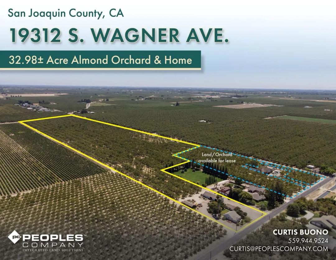 Listing #19673 - 32.98 acres in San Joaquin County, CA
