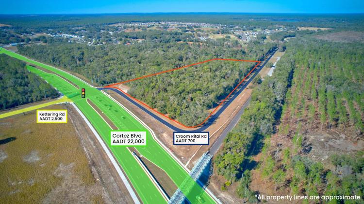 Croom Rital Rd & Cortez Blvd