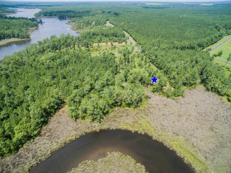 Spacious waterfront lot in gated community!