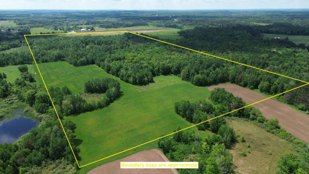 Prime secluded hunting tract in farm country