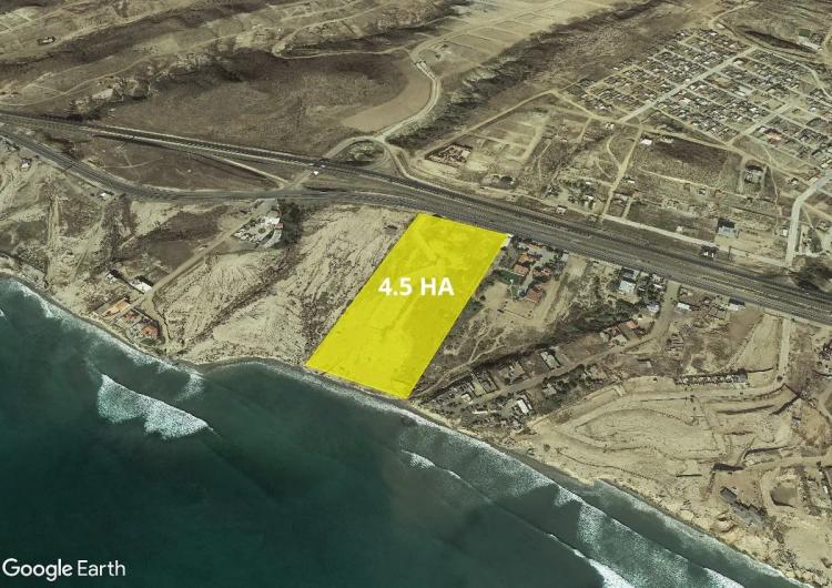 Land For Sale Of 11.11 Acres, Puerto Nuevo, Rosarito .