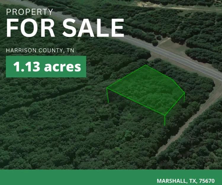 HOT DEAL 1.13 acres for your Dream Home nestled in Harrison, Texas!