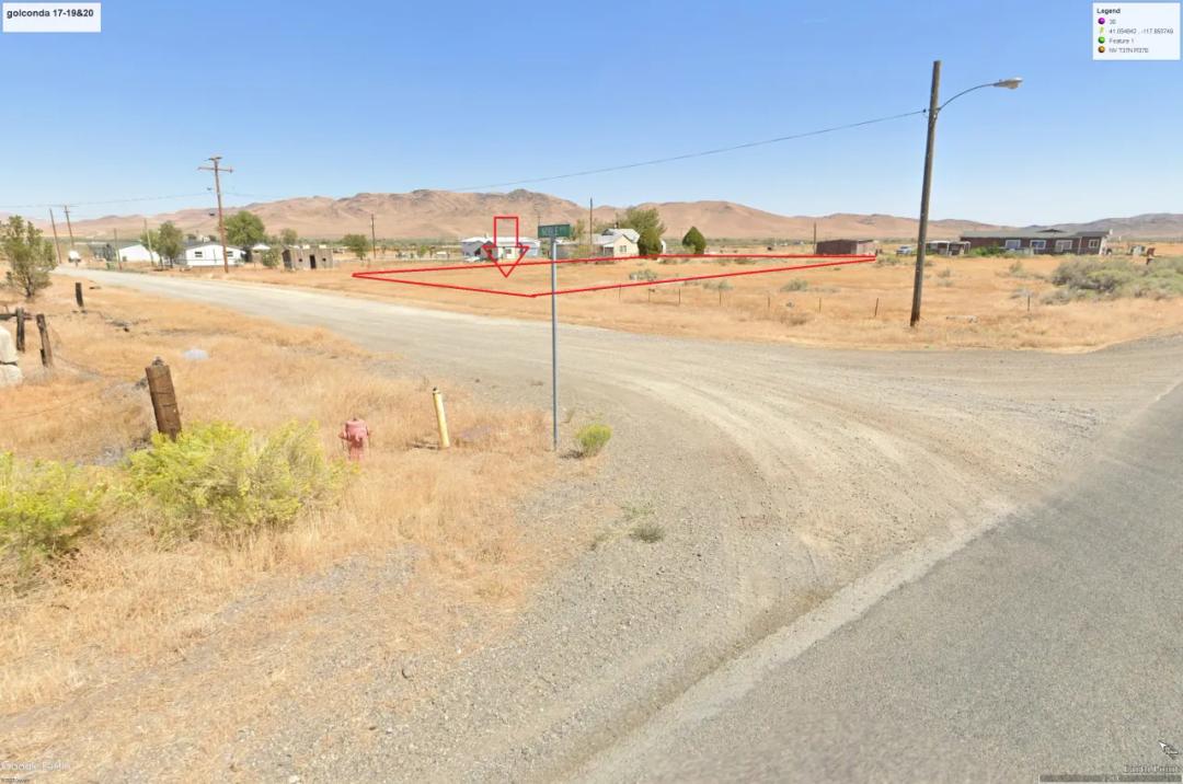 Golconda Nevada extra large town lot - Utilities available - Site-builds, mobile, modulars