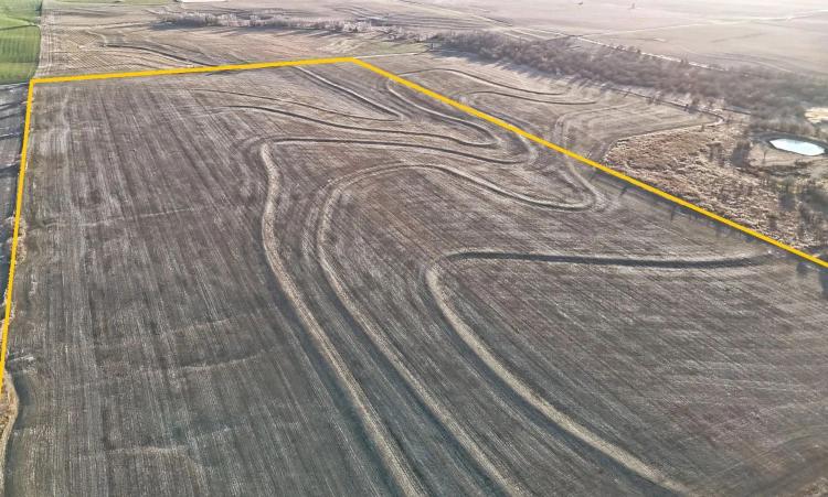 Jewell County, KS Farmland For Sale | (8-5-8W) E2 SW4 77 Acres