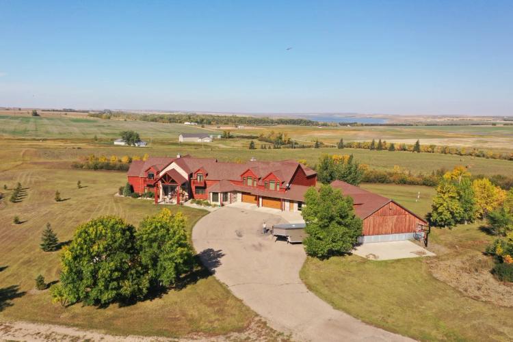 Luxury Home with Acreage For Sale - 8125 65th St. - Stanley, ND