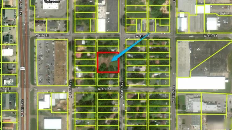Rare 0.65 Acres Vacant Lot with Stream in Laurel, Mississippi 