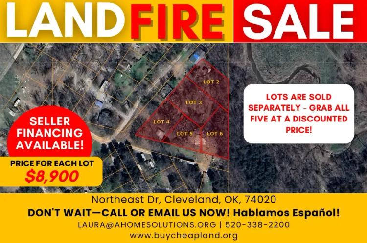 No Zoning! Build Anything You Want – Seller Financing Available!