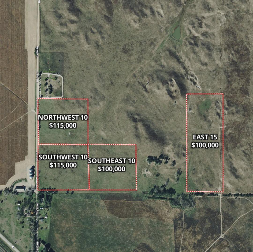 Brady Acreage Lots-Northwest Lot