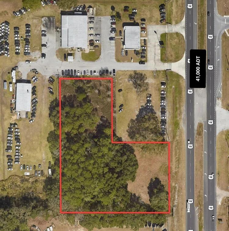 2.48 AC Commercial Site on US Hwy 98 N