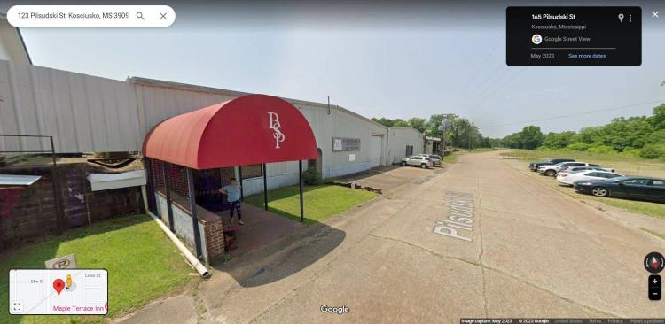 123 Pilsudski St. Kosciusko, MS Commercial/L- Industrial/Dist.