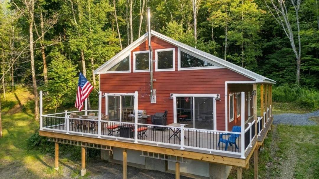 60.79 Acres, Manicured Trails &amp; Custom Chalet - Worcester, NY
